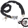 thumbnail image 1 of Anti Theft Bike Lock, Bike Chain Lock 85cm High Strength With 3 Keys For Mountain Road Bikes, 1 of 7