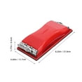 thumbnail image 6 of GAXIRE Drywall Hand Sander with Sandpaper Rack, Red Plastic Tool for Home Improvement Projects, 1 Set, 6 of 8