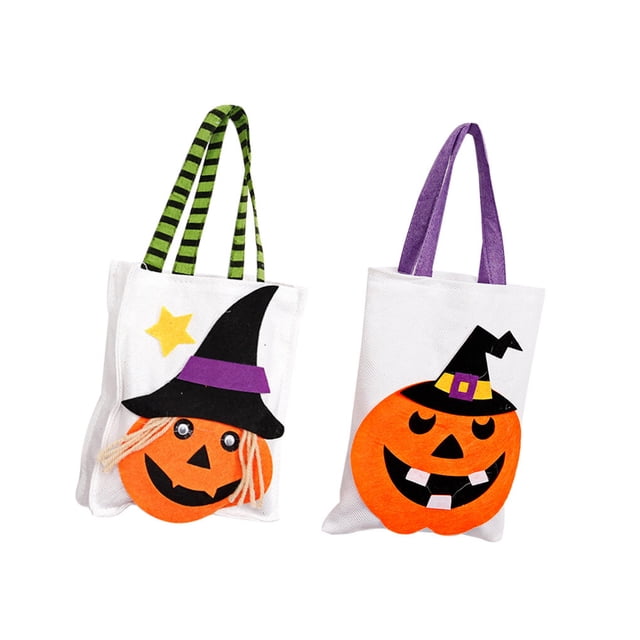 Maytalsory Kids Halloween Themed Handbag Shoulder Bag Party Children Candy Storage Pouch 8 1Set