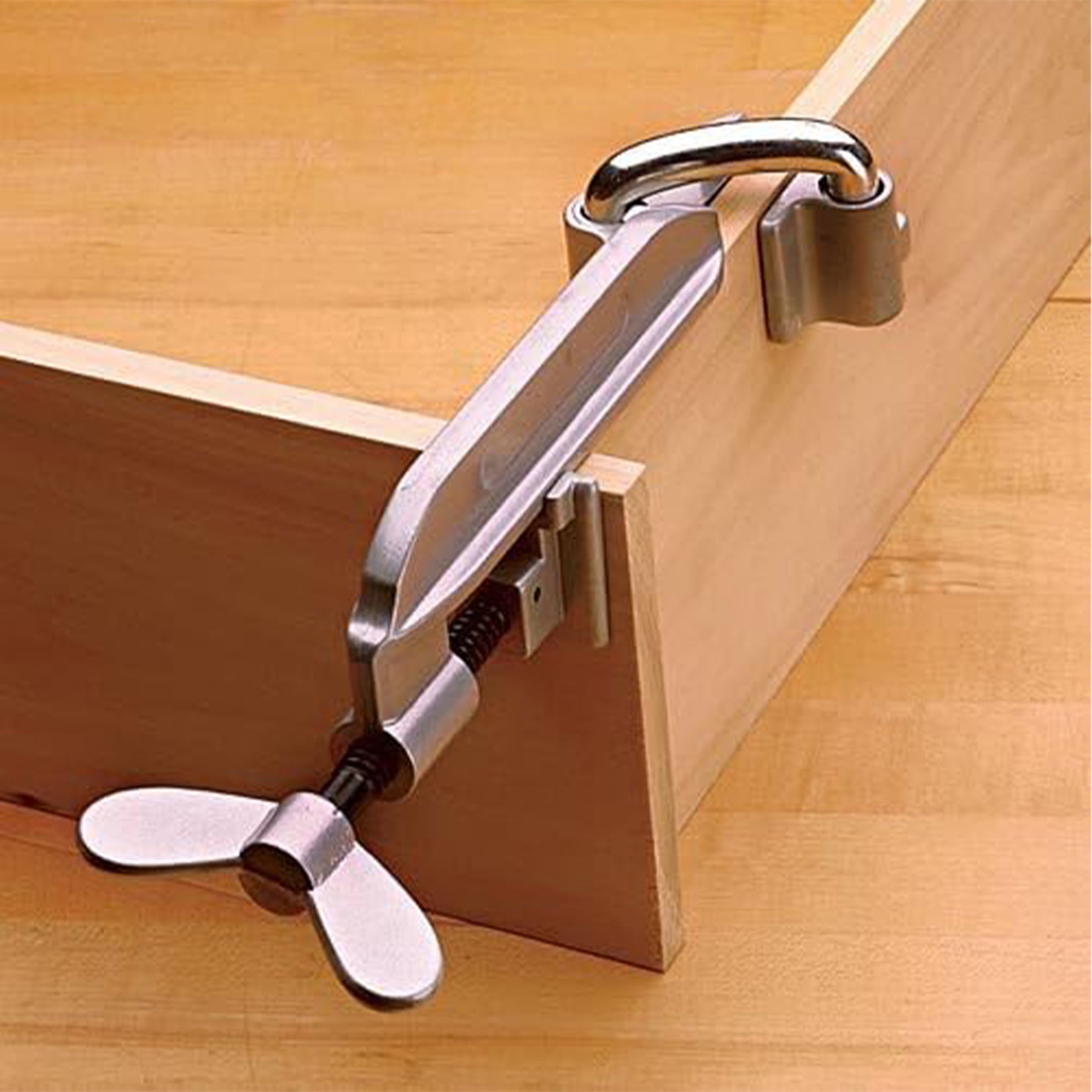 Kings County Tools Right Angle Clamp - 90 Degree Clamping Tool for Woodworking, Fits 7/8in Boards