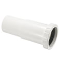 thumbnail image 1 of Tubo de extensión Uxcell de 110 mm/4.33" para desagüe, conector de PVC para cocina, blanco, 1 of 5