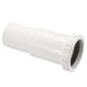 thumbnail image 1 of Tubo de extensión Uxcell de 110 mm/4.33" para desagüe, conector de PVC para cocina, blanco, 1 of 5