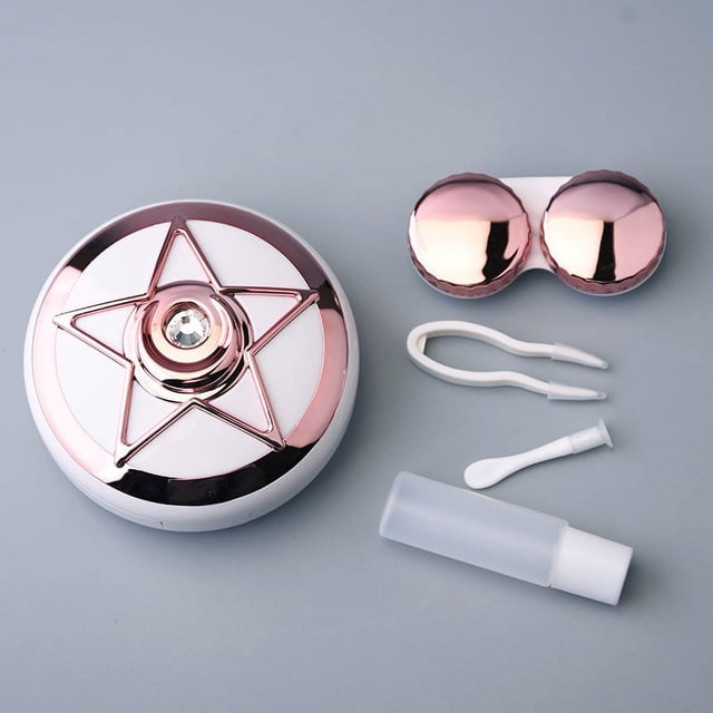 Caja para lentes de contacto con explosiones de la serie Star Diamond 8033, caja de belleza para pupilas, caja complementaria para lentes de contacto, caja de cuidado