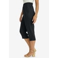 thumbnail image 2 of Jessica London Women's Plus Size Soft Ease Capri, 2 of 5