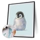 thumbnail image 3 of Cuadros Decorativos Kit de pintura por números DIY pingüino mano aceite arte imagen artesanía decoración del hogar (B2167) Ehuebsd embutido en tela, 3 of 9