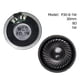 thumbnail image 3 of Altavoz magnético Macarena 1W 30mm Negro Piezas de altavoces impermeables, 3 of 8