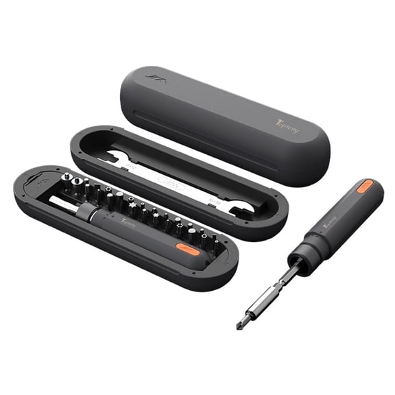 Ratchet Screwdriver Set, 28-in-1 Multifunctional with Household Wrenches, Three-Stage Telescoping Rod, Strong Magnetic Adsorption Design,Includes 24 Precision Bits, Ideal for Small Electronic Repairs