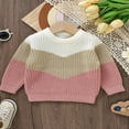 thumbnail image 4 of Bébé Fille Garçon Tricot Pulls Manches Longues Chaud Pulls Sweatshirts Tops, 4 of 7