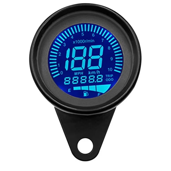 Meter Speedometer Digital Odometer Night Light 12V Digital Speedometer Tachometer Accessories,B