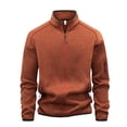 thumbnail image 1 of Kalauyu Men's Jackets Full Zip Lightweight Jacket Casual Soft Warm Coats with Pockets, 1 of 3