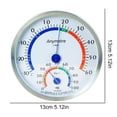 thumbnail image 4 of Room Thermometer Wall-mounted Temperature & Humidity Meter Indoor Thermometer, 4 of 10
