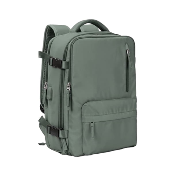 Qarigey deportiva con gran capacidad para almacenamiento organizado en movimiento de gran capacidad simple Mochilas Verde oliva