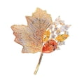 thumbnail image 2 of Broche de mujer,broche de hoja de arce para mujer vestido de moda,broche de diamantes de imitación para el pecho broche de solapa para traje,joyería elegante regalos del día de San Valentín, 2 of 8