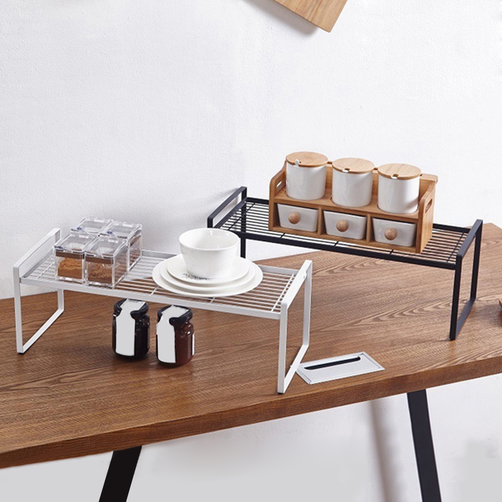 huanledash Kitchen Dish Plate Spice Jar Can Oil Bottle Rack Draining