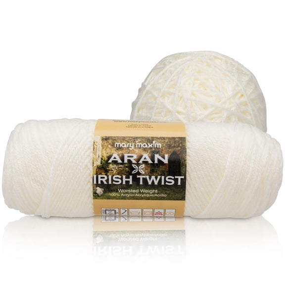 Mary Maxim Aran Irish Twist Yarn-Aran