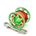 thumbnail image 1 of Continuez à Plonger Bobine Bobine Portable Solide Couleur Polyester Corde Bobines Plongée Sous-Marine Pêche Accessoires avec Crochet à Double Extrémité Vert 15M, 1 of 7