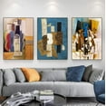 thumbnail image 3 of INVIN ART Framed Print Combo Painting 3 Pieces Series#16 by Pablo Picasso Canvas Wall Art, 24"x32"Each Piece, 3 of 7