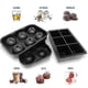 thumbnail image 3 of Food Grade Silicone Ice Cube Tray 6 Grids Round Ice Ball Cube Mold Small Ice Maker for Whiskey, Reusable, 3 of 5