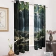 thumbnail image 2 of Waterfall Modern Window for Living Room Curtains for Child Bedroom Kitchen Decor Blinds Drapes, 2 of 7