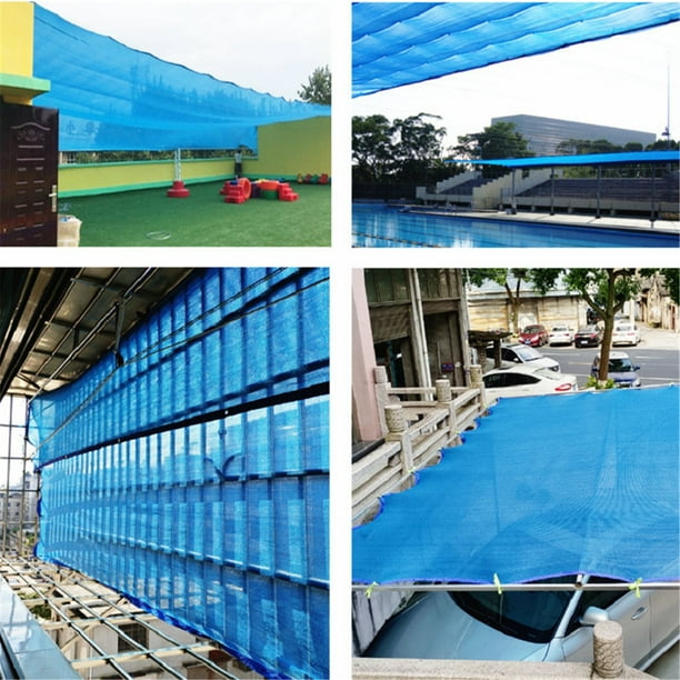 Dvkptbk Voile D'Ombrage Rectangulaire 6.5 Pieds X 9.8 Pieds, Toile D'Ombrage Extérieure, Filet D'Ombrage Pour Jardin, Pergola, Serre, Plantes, Poulailler