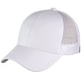 thumbnail image 3 of Casquette de Baseball en Forme de Queue de Poney Chapeau de Soleil de Camionneur Réglable en Maille à Haut Chignon, 3 of 5