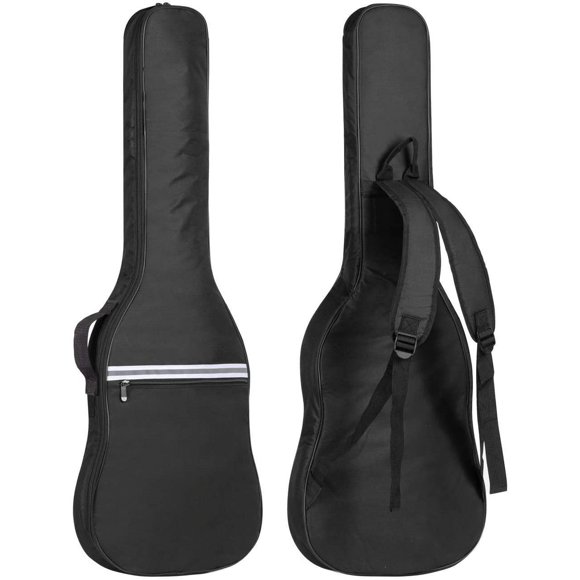 Mochila de guitarra Heldig funda para guitarra folk algodón 7 mm grosor 40 pulgadas