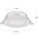 thumbnail image 5 of Estevez Foco LED Empotrable 6W CCT Switch, Modelo SNAP CCT, 5 of 8