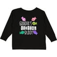 thumbnail image 3 of Inktastic Grandpa's Fishing Buddy with Colorful Fish Boys or Girls Long Sleeve Toddler T-Shirt, 3 of 5