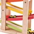 thumbnail image 4 of EverEarth Jr. Ramp Racer. Race Track for Toddlers and 4 Wood Cars, Race Car Ramp Set, 4 of 6