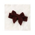 thumbnail image 4 of xiaxaixu Enfants Couleur Unie Col Rond Manches Longues une Seule Pièce avec Bandeau, 4 of 9