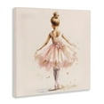 thumbnail image 4 of Stupell Industries Stepping Ballerina in Tutu People Painting Wrapped Canvas Art Print Wall Art, 36 x 36, 4 of 8