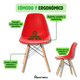 thumbnail image 3 of Silla Eames Roja 5pz INMATMEX EAMES, 3 of 9