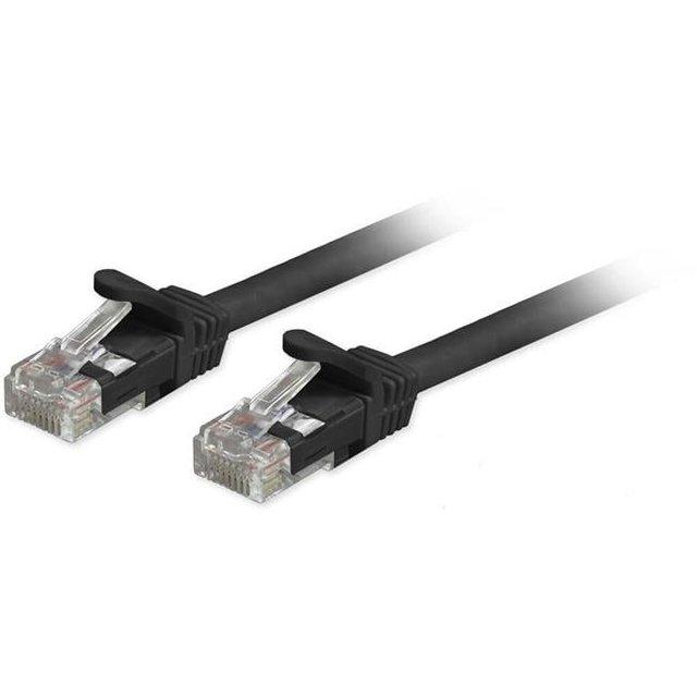 Comprehensive Cable CAT6A-UTP-50BLK Snagless Unshielded Patch Cable, Black