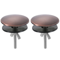 2 Pack Kitchen Sink Hole Cover Brown, 2 Inch Faucet Hole Cover Stainless Steel for Most  Sink Holes