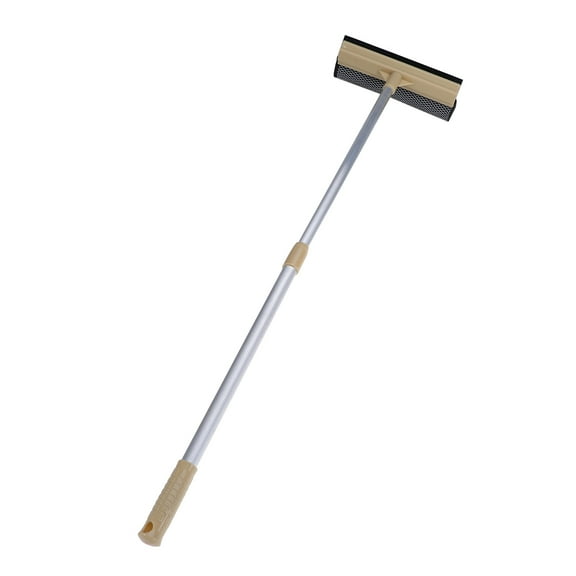 Eease Telescopic Window Cleaner Extendable Window Scrubber Window Cleaning Squeegee (Random Color)
