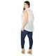 thumbnail image 3 of Blusa transparente con detalles de encaje Roman Fashion /Tallas Extras, 202 (Blanco) blanco 42, 3 of 6