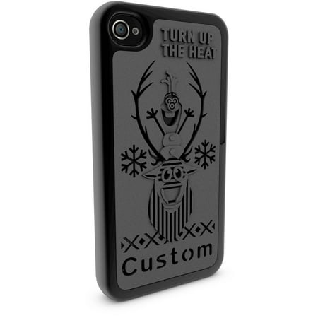 Apple iPhone 4 and 4S 3D Printed Custom Phone Case - Disney Frozen - Olaf