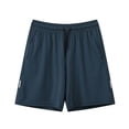thumbnail image 1 of TSADFHJI Swim Trunks for Men 5 Inch Men's Workout Running Shorts Lightweight Gym Shorts with Zip Pockets Xl Navy, 1 of 3