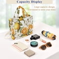 thumbnail image 5 of FORMRS Womens Corduroy Tote Bag Crossbody Shoulder Handbag with Pocket, Oranges Watercolor, 5 of 7