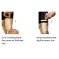 thumbnail image 5 of Alpha Medical Open Patella Compression Support Knee Brace Sleeve With Anti-Roll Support Stays – Knee Stabilizer – Knee Pain Relief (X-Large Beige), 5 of 5