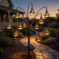 thumbnail image 5 of Waterproof Solar Halloween Multi-Branch Stake Lights, Ghost Pumpkin Garden Pathway Lights, Outdoor Decorative LED Lamp for Yard, Walkway, Patio, Lawn & Holiday Display, E, 5 of 6