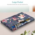 thumbnail image 6 of Fintie Case for Samsung Galaxy Tab S10 Lite/ S10 FE/ S9 FE 5G 10.9 Inch/Tab S9 11 Inch with Built-in S Pen Holder, Multiple Angle Portfolio Cover with Pocket Auto Sleep/Wake, Blooming Hibiscus, 6 of 9