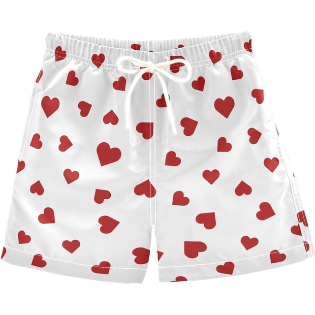 Boys Swim Trunks Beach Board Shorts Quick Dry Toddler Swimsuit Bathing Suits with Mesh Lining