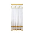 thumbnail image 2 of Doorway Mesh Curtain Screen with Double-Layer Lace, Summer Door Cover for Kitchen, Bedroom and Room Divider Decor, 79 x 40 Inch, 2 of 6