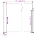thumbnail image 2 of vidaXL Retractable Side Awning Sun Shade Privacy Screen Outdoor Patio Garden, 2 of 8
