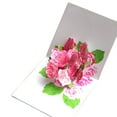 thumbnail image 2 of Leyfeng 3D Mother'S Day Pop-Up Cards, Floral Pop Up 3D Greeting Cards All Occasion Birthday Anniversary Wedding Valentine'S Day Flat Folds Anniversary Card with Envelope, 2 of 9
