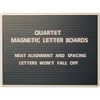 Quartet, QRT901M, Magnetic Letter Message Boards, 1 / Each