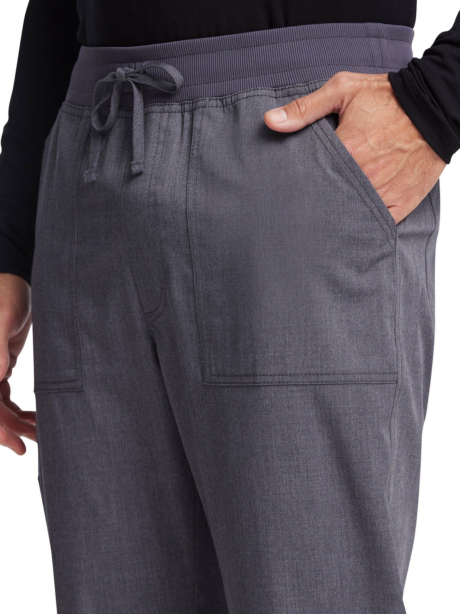 Scrubstar Men's Ultimate Stretch Antimicrobial Fabric Technology Drawstring Jogger Scrub Pant WD066A