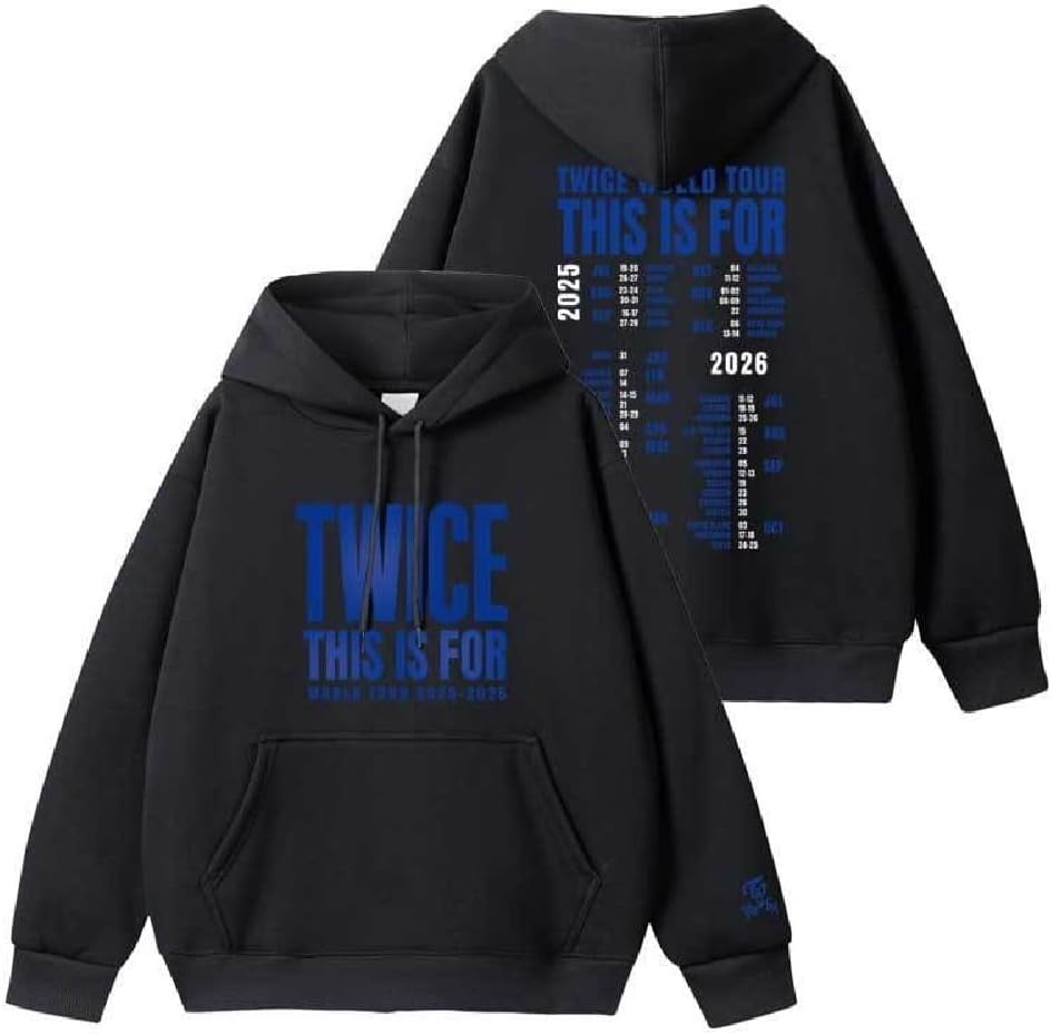 TWICE World Tour THIS IS FOR Cotton Hoodie - Merch for ONCE