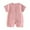 Pink, variant on Infant Toddler Cotton Short Sleeve Bodysuit Creeper Comfortable Breathable Summer Solid Color Knit Snap Crotch 0-2Y Green 3 M